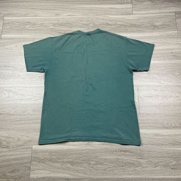 Vintage Shirt Mens Large Green San Francisco California 90s Single Stitch - Picture 5 of 10